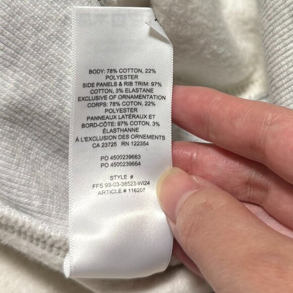 NWOT Aritzia Cozy Sweatfleece Boyfriend Boxy Zip Hoodie - Picture 11 of 11